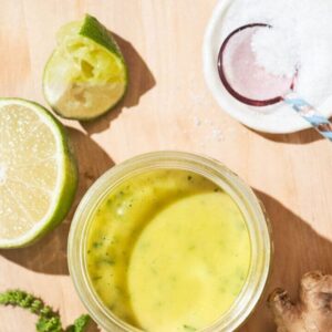 ginger and honey lime dressing recipe