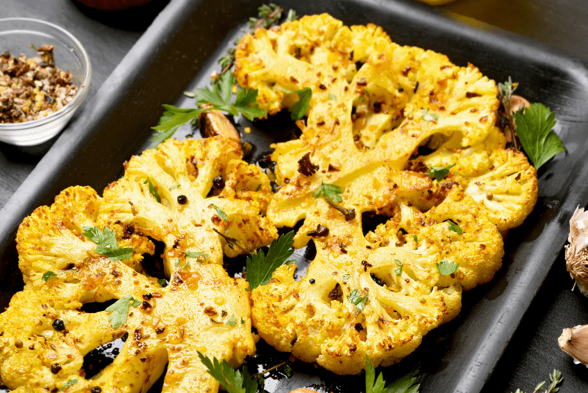 roasted cauliflower