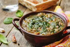 Lentil soup