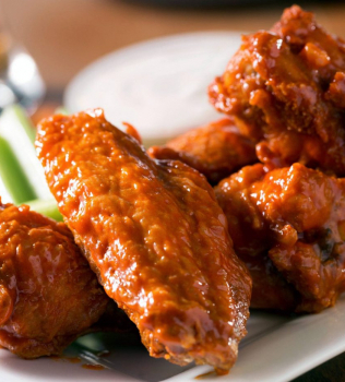 Paleo Buffalo Wings with Dairy-Free Ranch Dip